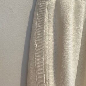 Elegant Cream Knit joggers